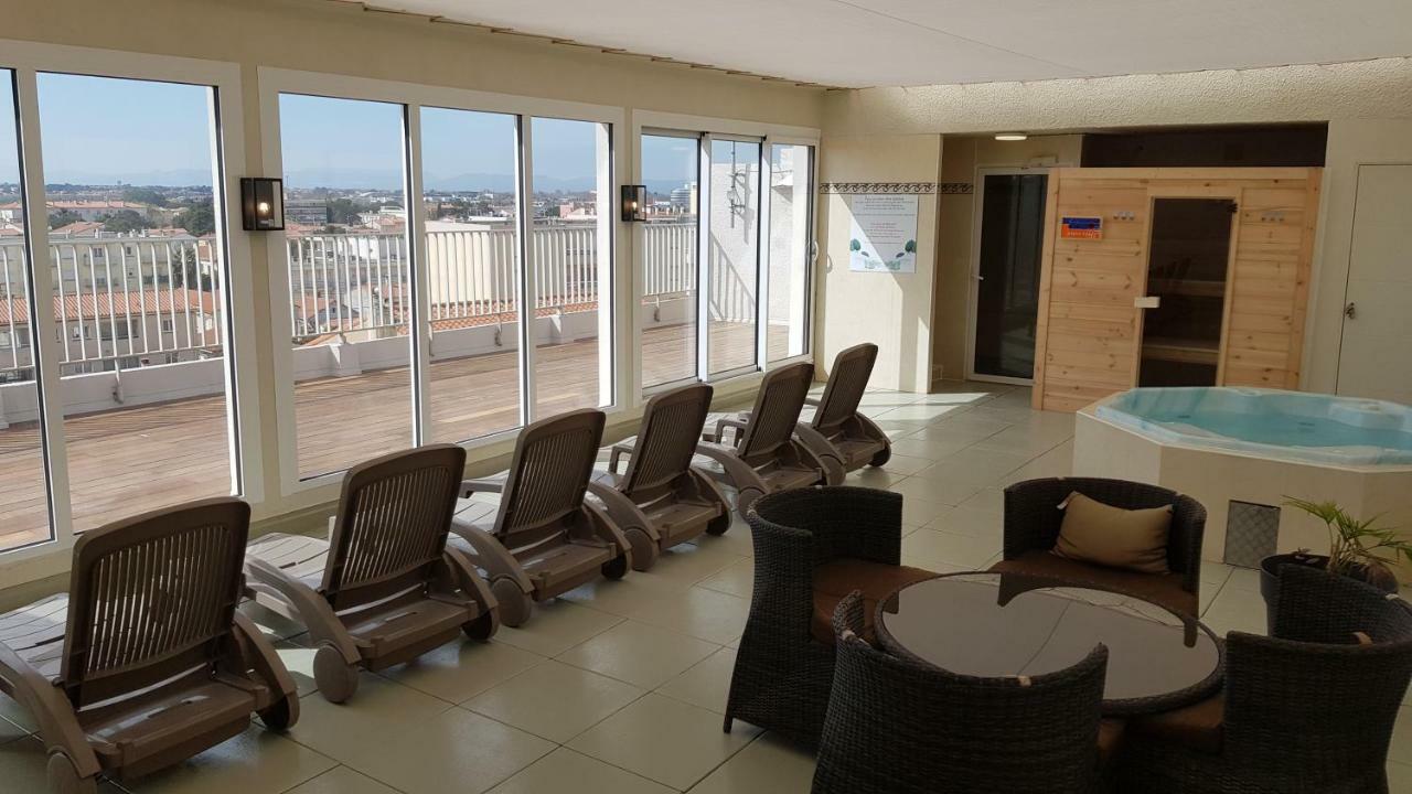 Hotel Mar I Cel & Spa Canet-en-Roussillon Eksteriør billede